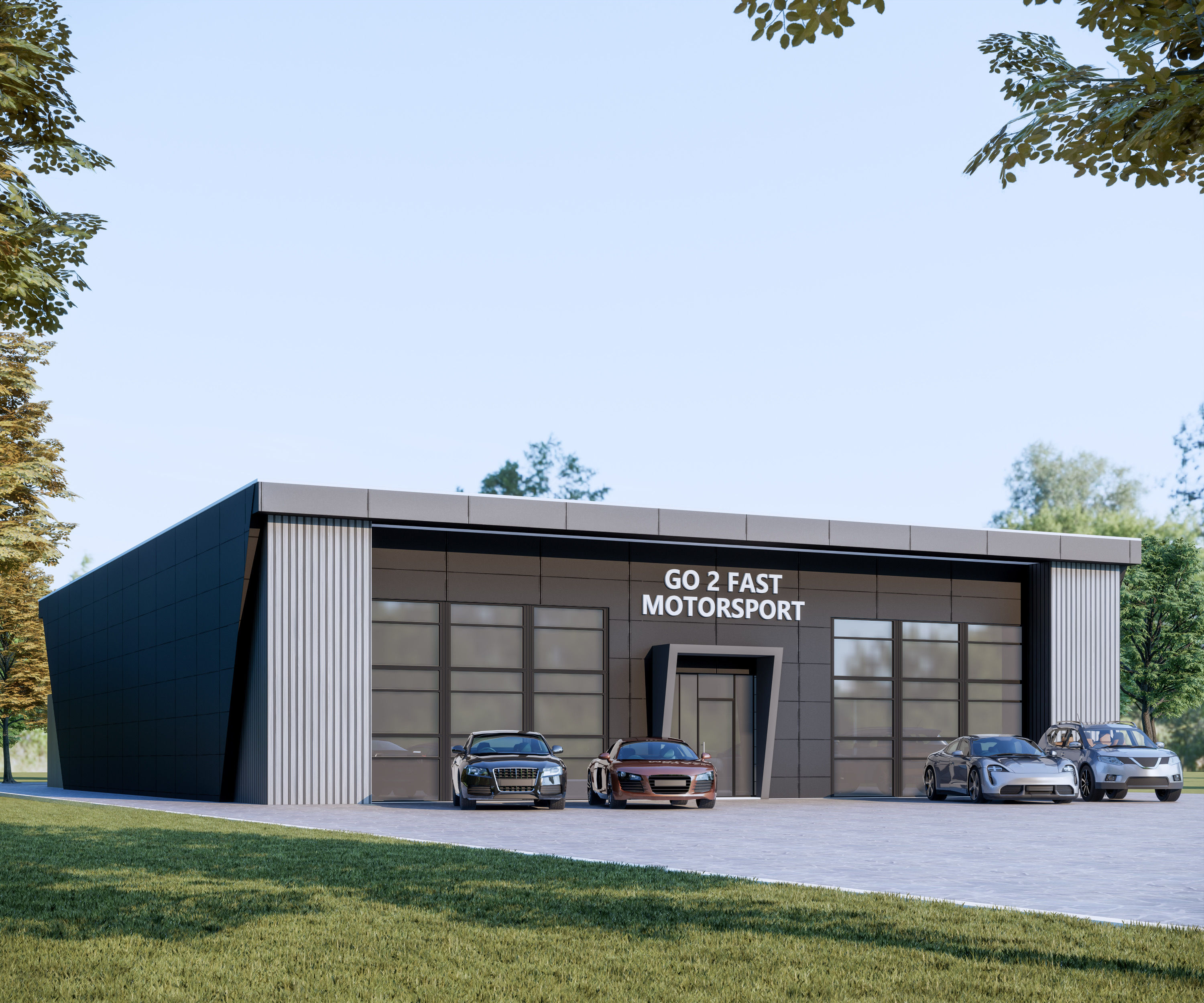 Autobahn Country Club — Front