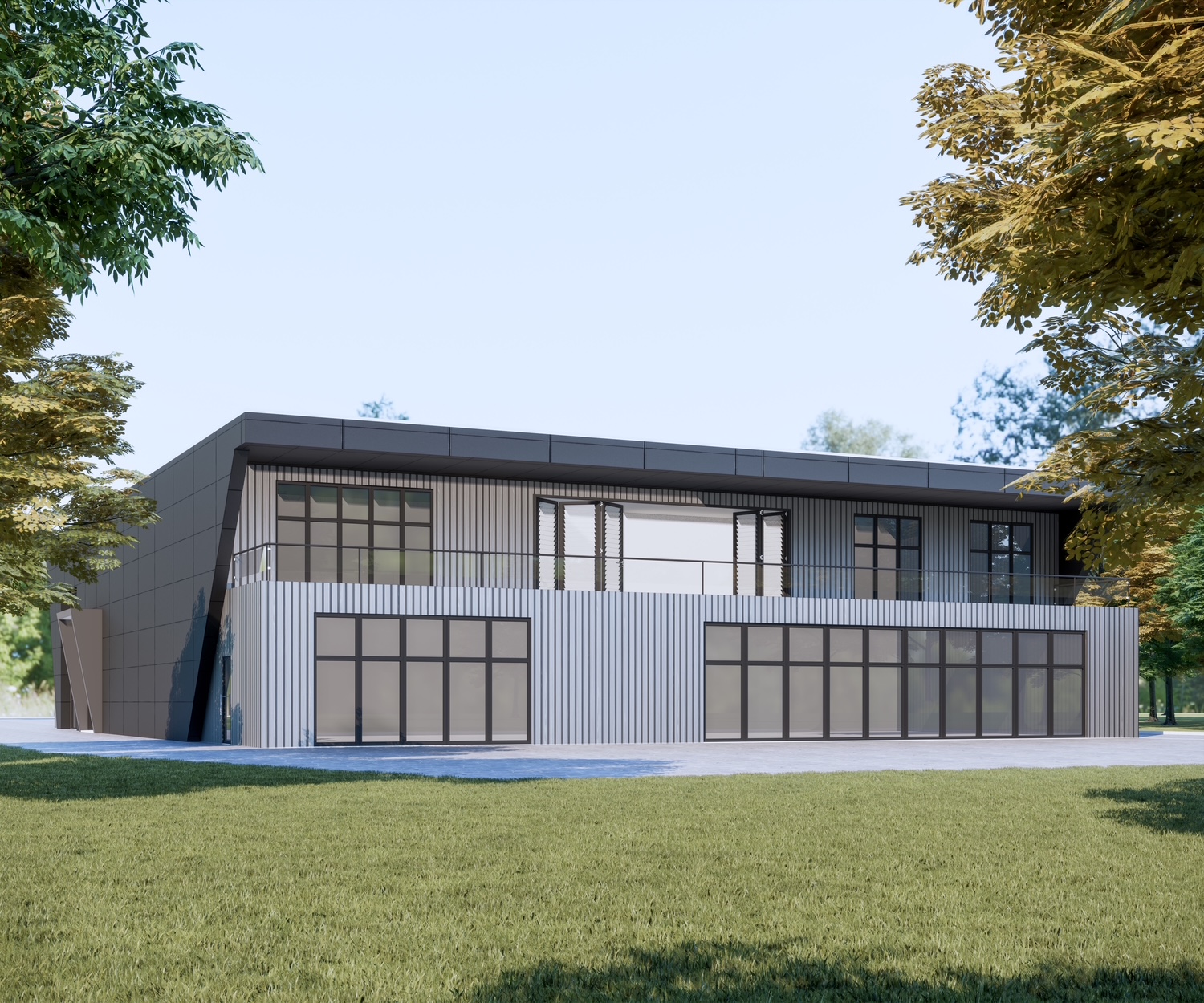 Autobahn Country Club — Rear